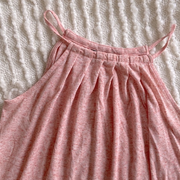 RW&Co Linen Blend Halter Top in Pink | Size S - Picture 3 of 6